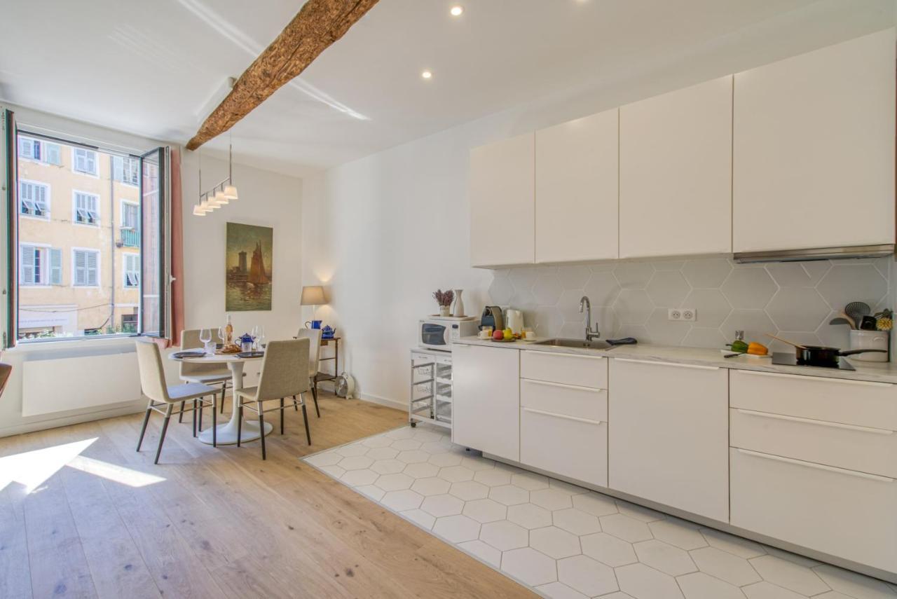 ST JOBIS - Charmant appartement, moderne et refait à neuf, Vieux-Nice Extérieur photo
